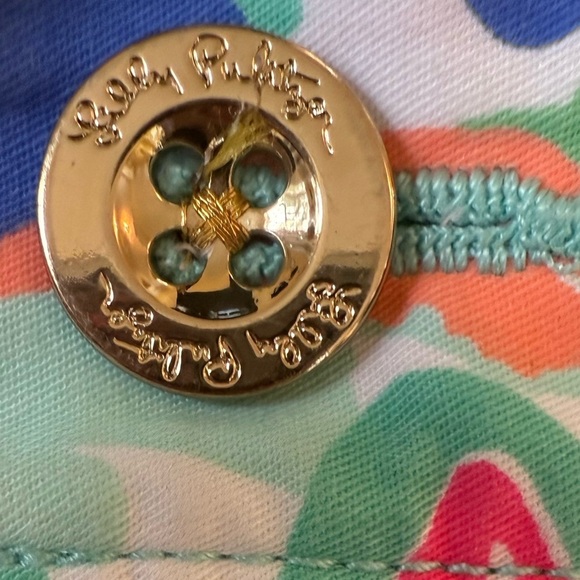 Lilly Pulitzer size 0 The Callahan‎ shorts 100% cotton Casa Banana resort - Picture 5 of 11